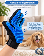 PawEase 5-Finger Grooming Gloves