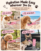 TrailSip Foldable Pet Water Bottle
