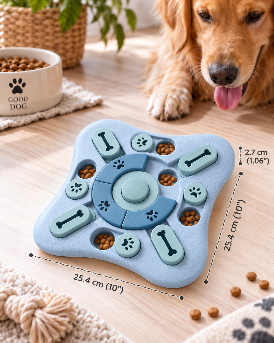 PawQuest Interactive Level 2 Slow Feeder Puzzle