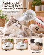PawMist Grooming Brush