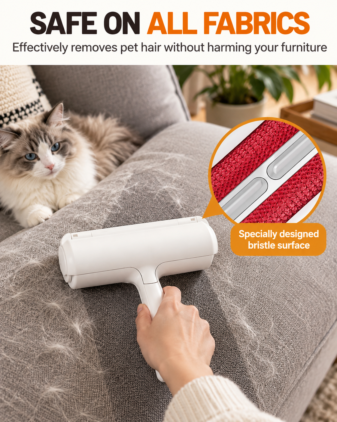 FurAway Easy-Clean Pet Hair Roller