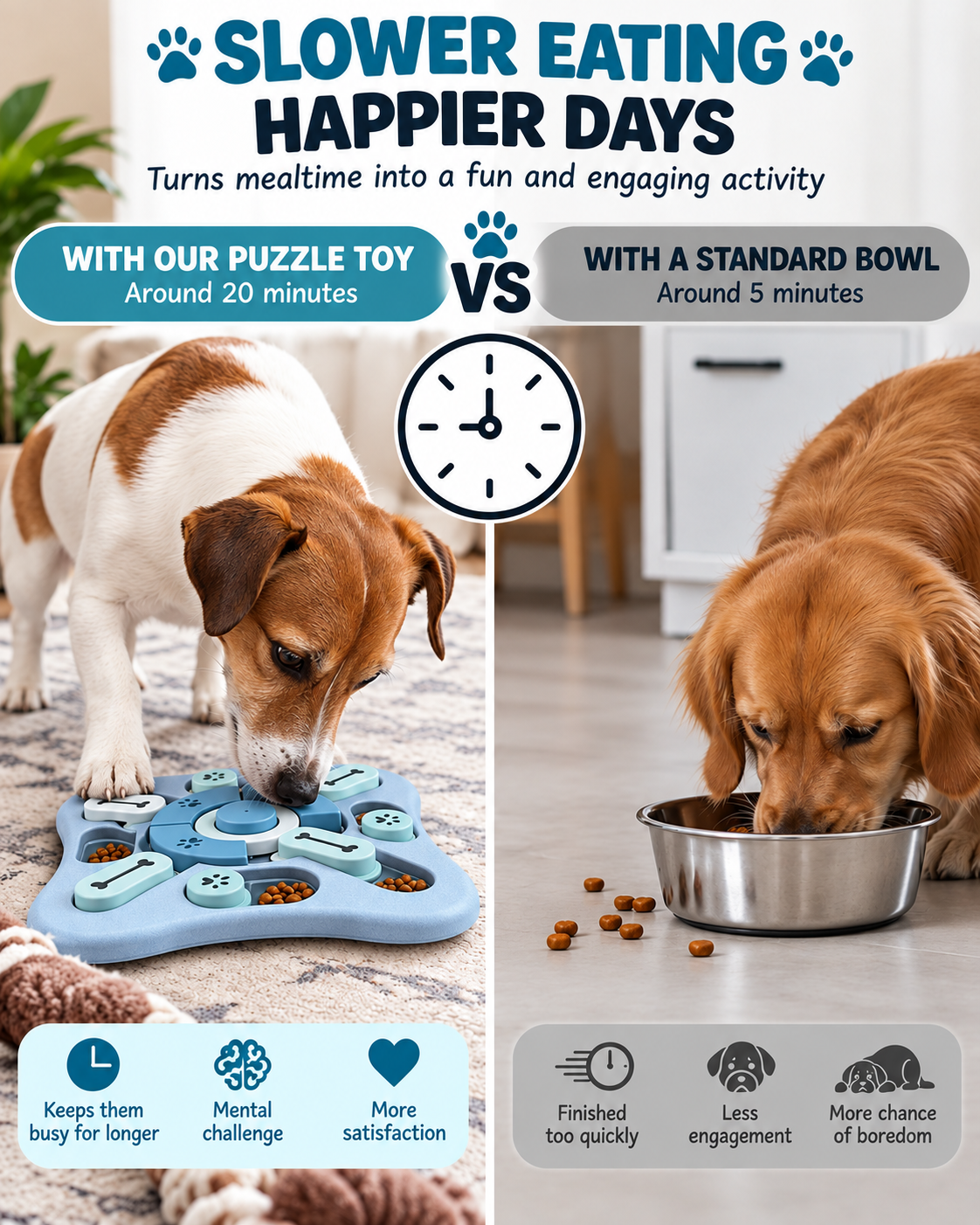 PawQuest Interactive Level 2 Slow Feeder Puzzle
