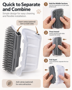 PurrEase Wall-Mounted Self-Grooming Cat Brush