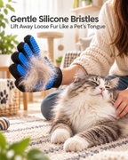 PawEase 5-Finger Grooming Gloves