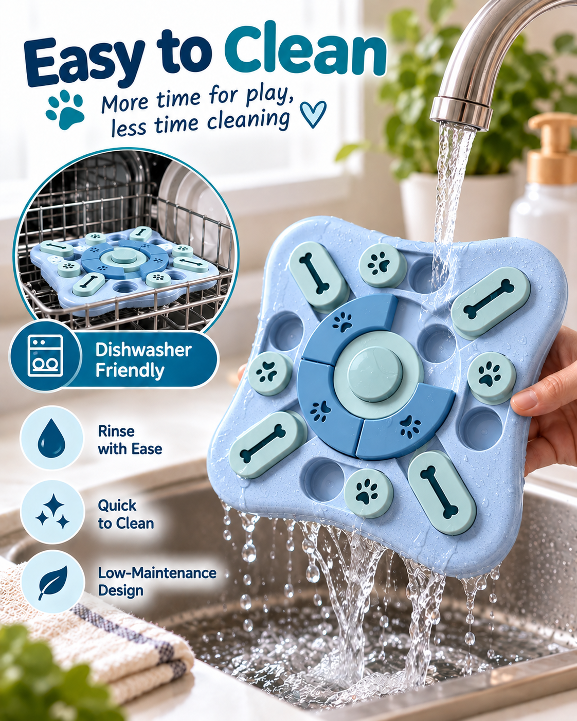 PawQuest Interactive Level 2 Slow Feeder Puzzle