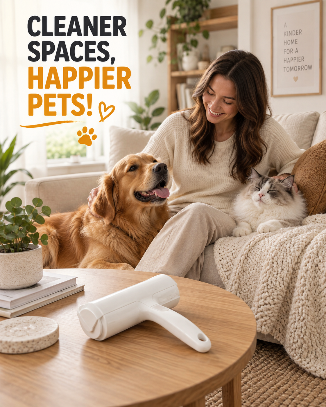 FurAway Easy-Clean Pet Hair Roller
