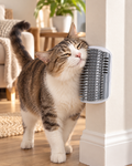 PurrEase Wall-Mounted Self-Grooming Cat Brush