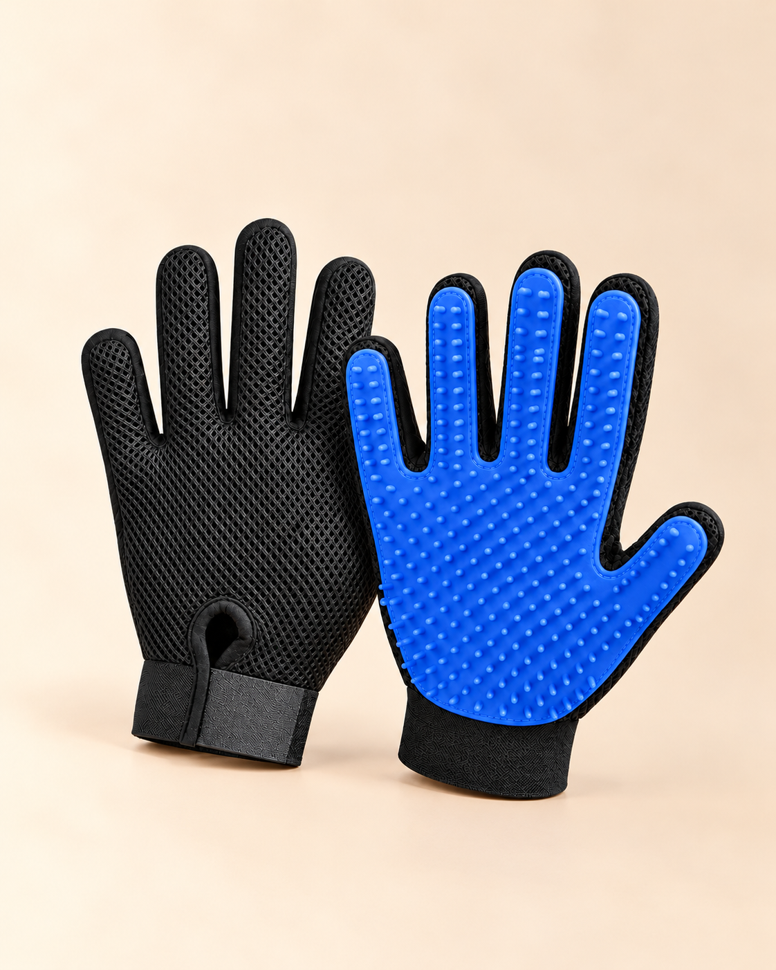 PawEase 5-Finger Grooming Gloves